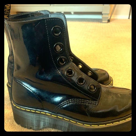 Molly style platform Doc Martins - Picture 1 of 4